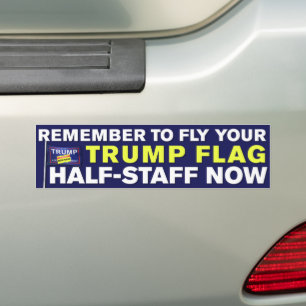 Autocollant De Voiture Trump Flag