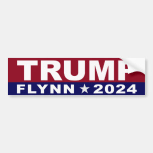 Autocollant De Voiture Trump Flynn 2024