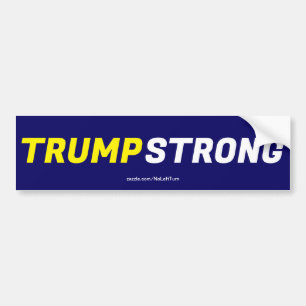 Autocollant De Voiture Trump fort