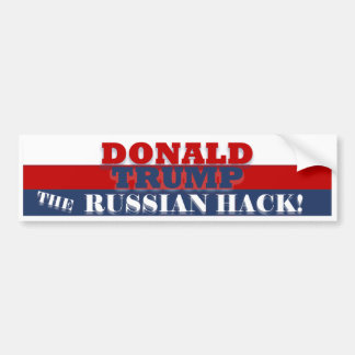 Autocollant De Voiture Trump l'entaille russe BumperSticker