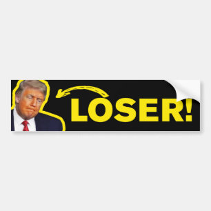 Autocollant De Voiture Trump Perdant l'anti-Trump Trump perdu
