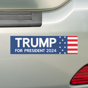 Autocollant De Voiture Trump pour le président 2024
