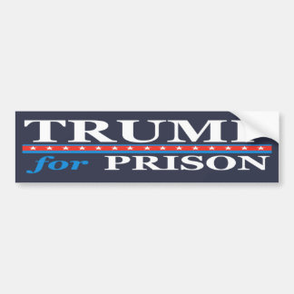AUTOCOLLANT DE VOITURE TRUMP POUR PRISON
