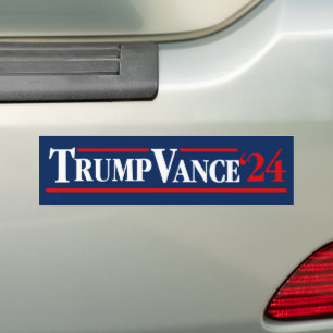 Autocollant De Voiture Trump Vance 2024