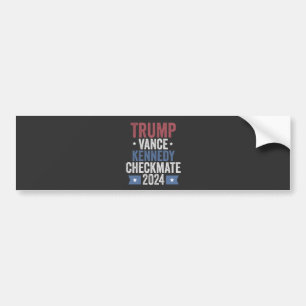Autocollant De Voiture Trump Vance Kennedy reprend l'Amérique