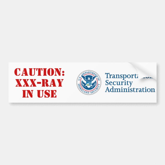 Autocollant De Voiture TSA : XXX-Rayon (Devant)