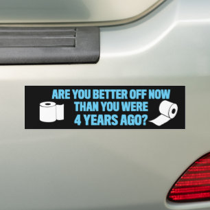 Autocollant De Voiture Tu Veux Mieux Partir Maintenant Qu'Il Y A 4 Ans