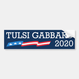 Autocollant De Voiture Tulsi Gabbard 2020