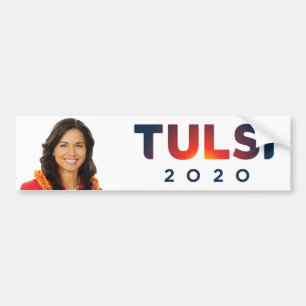 Autocollant De Voiture Tulsi Gabbard 2020