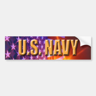 Autocollant De Voiture U.S. Adhésif pour pare-chocs de marine