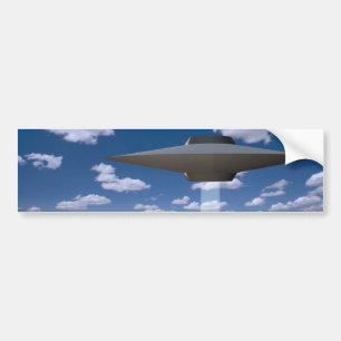 AUTOCOLLANT DE VOITURE UFO