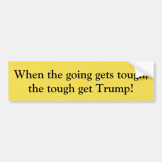 Autocollant De Voiture Un Pro-Atout bumpersticker.