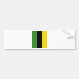 Autocollant De Voiture Un tiret instantané de couleurs jamaïcaines