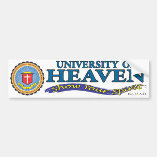 Autocollant De Voiture Université d'adhésif pour pare-chocs de ciel