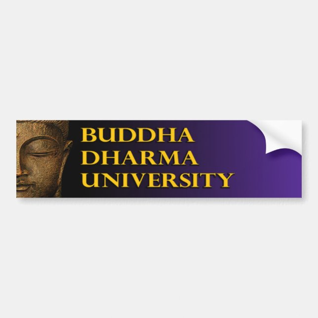 Autocollant De Voiture Université de Bouddha Dharma (Devant)