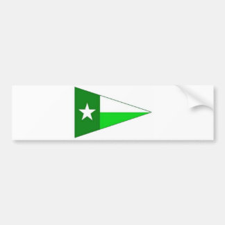 Autocollant De Voiture UNT naviguant Burgee