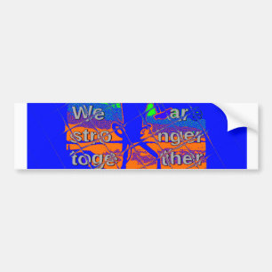 Autocollant De Voiture USA Hope : Conception patriotique plus forte