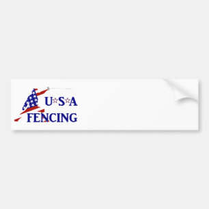 Autocollant De Voiture USA Patriotique clôture En Garde Sports