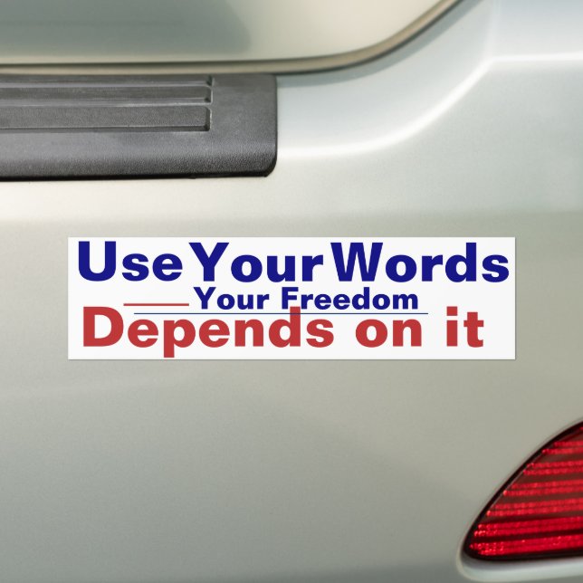 Autocollant De Voiture Utilisez Votre Sticker De Boîtier De Mots (En voiture)