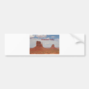 Autocollant De Voiture Vallée de monument, Utah, Etats-Unis (légende 1)