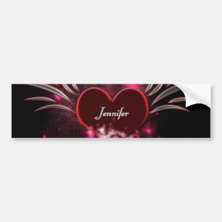 Autocollant De Voiture Vampire_Heart_Jennifer