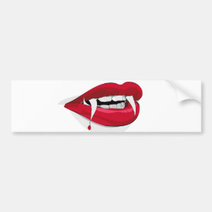 Autocollant De Voiture Vampire Smile Thunder_Cove