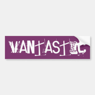 Autocollant De Voiture Van campers glamping VanTastic camp route de voyag