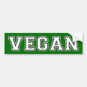 Autocollant De Voiture Vegan