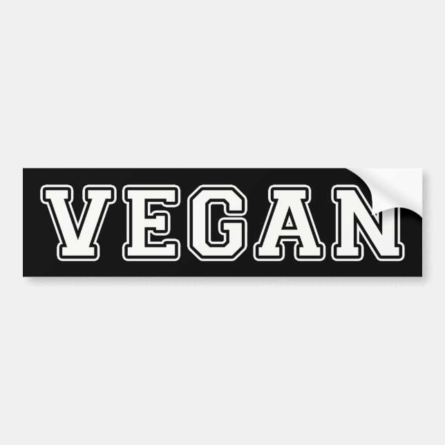 Autocollant De Voiture Vegan (Devant)
