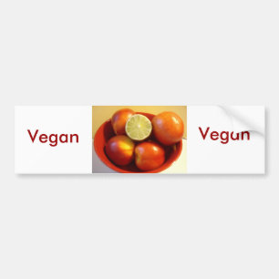 Autocollant De Voiture Vegan Love