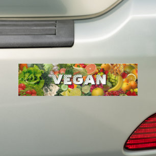 Autocollant De Voiture Végane
