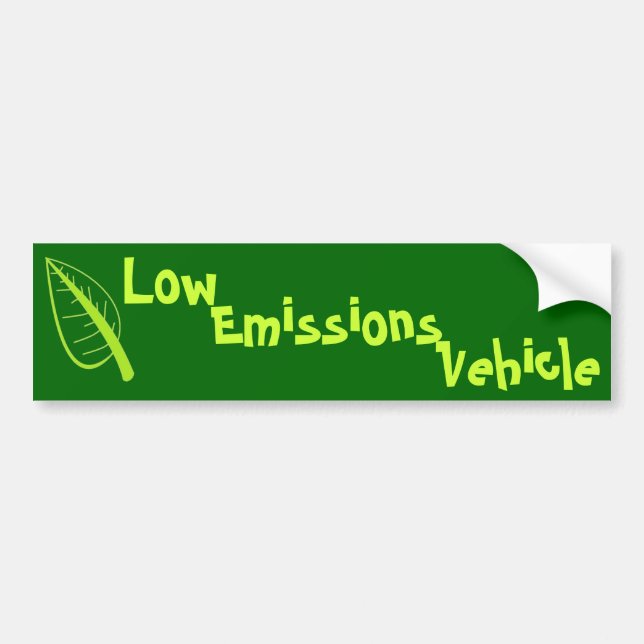 Autocollant De Voiture Véhicules à faibles émissions (Devant)