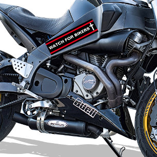 Autocollant De Voiture Veille Pour Les Bikers Christian
