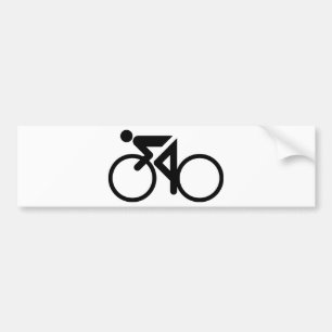 Autocollant De Voiture vélo de course à vélo