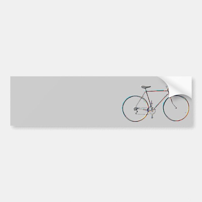 Autocollant De Voiture vélo, vélo ; vélo / vélo (Devant)