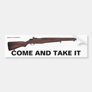 Autocollant De Voiture Venez Et Prenez Le Bumper Sticker