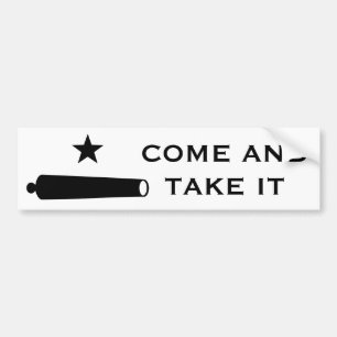Autocollant De Voiture Venez il falloir le ~ le Texas de drapeau