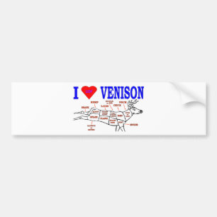 AUTOCOLLANT DE VOITURE VENISON