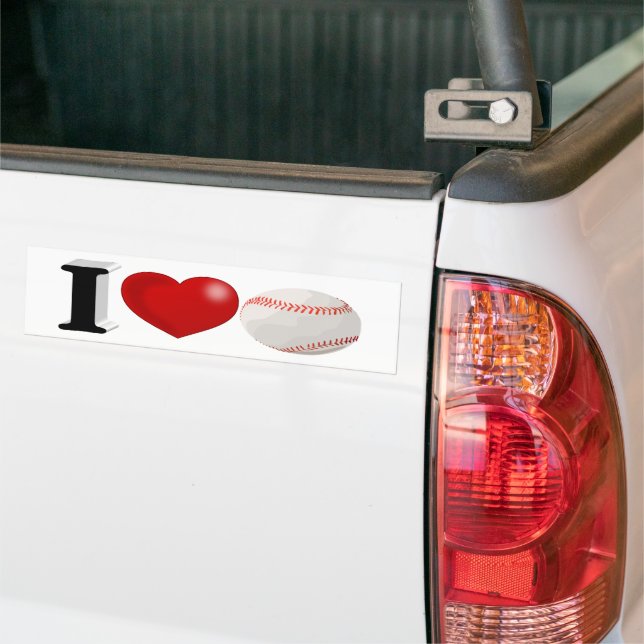 Autocollant De Voiture Ventilateur de baseball (Sur camion)