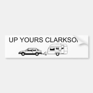 AUTOCOLLANT DE VOITURE VERS LE HAUT DU VÔTRE CLARKSON