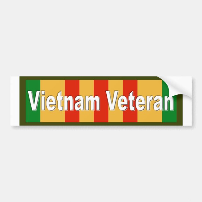 Autocollant De Voiture Vétéran du Vietnam (Devant)
