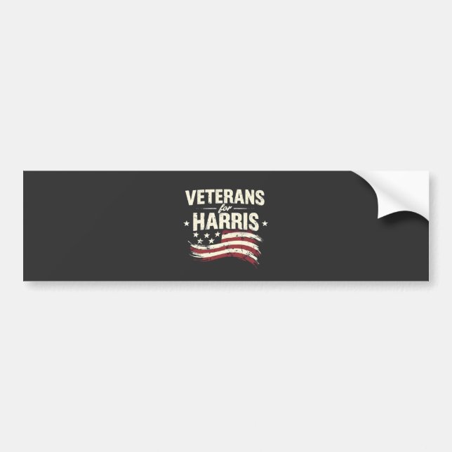 Autocollant De Voiture Vétérinaire de l'élection de Harris Kamala Harris (Devant)