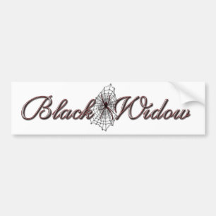 Autocollant De Voiture Veuve noire
