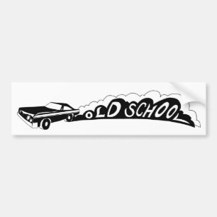 Autocollant De Voiture Vieille école Camaro - adhésif pour pare-chocs