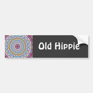 Autocollant De Voiture Vieille hippie