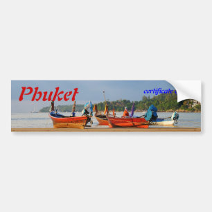 Autocollant De Voiture Visitez la Thaïlande, Phuket