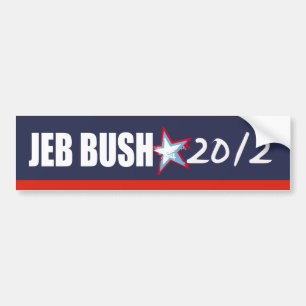 Autocollant De Voiture Vitesse d'élection de JEB BUSH