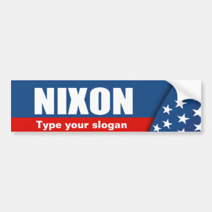 Autocollant De Voiture Vitesse d'élection de RICHARD NIXON