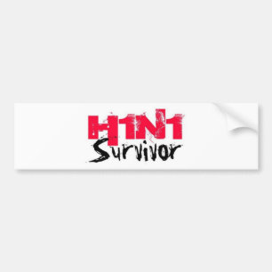 Autocollant De Voiture Vitesse du survivant H1N1