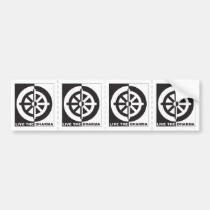 Autocollant De Voiture Vivent le Dharma